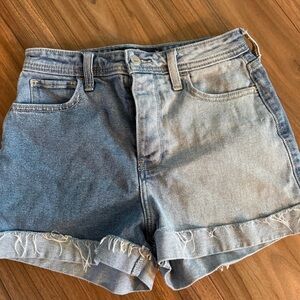 Hollister Light Blue Jean Shorts